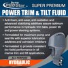 STAR BRITE PRO Star Power Trim & Tilt Fluid - Super Premium All Purpose Hydraulic Fluid for Trim Tabs, Power Tilt & Steering Systems - Anti-Wear, Anti-Foam - Outboard & Stern Drive Systems (028510)