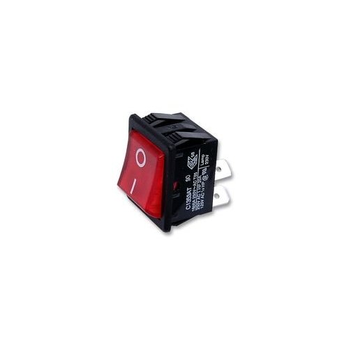 ARCOLECTRIC SWITCHES C1353ATNAN ROCKER SWITCH, DPST, 16A, 250VAC