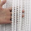 IDONGCAI Mini Pom Poms Trim Ribbon White Pom Pom Ball Fringe Trim Tassel Sewing Trim for Home Curtain Clothes Pillow Decoration…