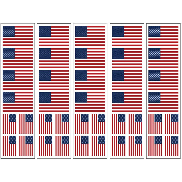 40 Tattoos: United States Of America Flag, American Patriotic Party Favors