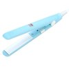 Mini Hair Straightener Ceramic Tourmaline Plate Flat Iron Curler Small Lightweight Portable Hair Styling Straightening Plate Curling Iron with Quick & Easy Heating for Women Girls(Sky Blue)