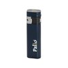 Palió Treo Triple Jet Flame Butane Torch Lighter for Cigars, Navy Blue | Wind Resistant, Oversized Refillable Fuel Tank, Adjustable Flame, Easy Push Ignition, Flip-Top Lid, High Altitude Tested