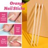 Teenitor Press On Toenails for Women, 144pcs French Tip Press On Nails for Toe With Nail Glue, 6 Sets Toe Nail Tips Glue on Toe Nail Press Ons, Fake Toe Nails Press on French Tip Toe Nails