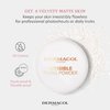 Dermacol - Invisible Fixing Face Powder, Touch-proof Translucent Setting Powder for Oily Skin & Other Skin Types, Loose Powder Makeup, Frangrance-Free Matte Powder with Powder Puff, White, 13.5 g