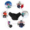 YukiniYa Kids Winter Gloves Thick Soft Fleece Warm Touch Screen Anti-Slip for Boys Girls 3-15 Years Cycling School