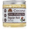 OKAY COCONUT HAIR STYLING GEL, REGULAR HOLD 17OZ