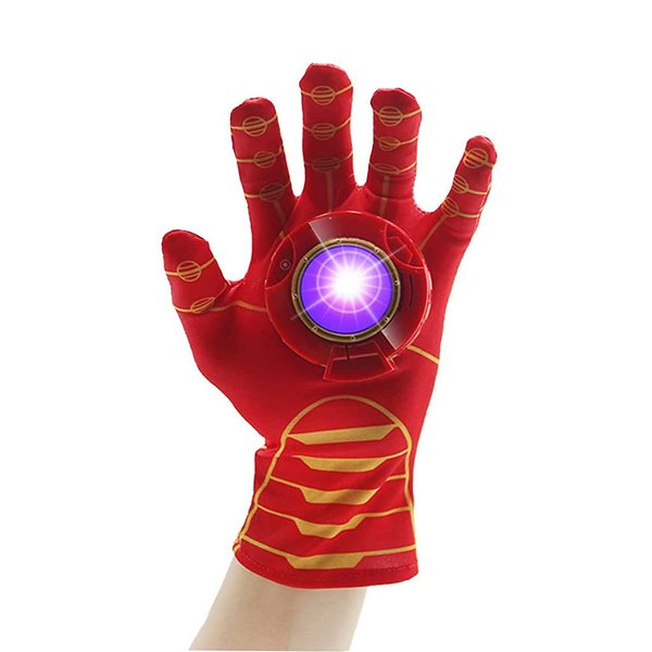 Luminous Voice Toy Glove, Family Party Cosplay in School Outdoor Games for Kids Sound and Light Device Elastic and Breathable with Gravity Sensing in a Box (Left Hand)