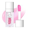 FREEORR Magic Color Changing Lip Oil, Ph Temperture Change Hydrating Plumping Moisturizing Lip Oil Gloss, Smooth Lip Lines Plump Lip,Transparent Plumping Clear Glossy Balm Care 0.2Fl oz #Clear To Pink