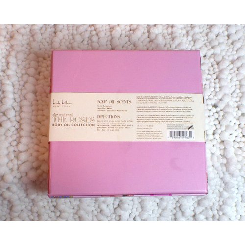 Nicole Miller Stop and Smell The Roses Body Oil Collection, 3.4 fl oz