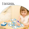 WJPC 55 Cards, 106PCS High Frequency First-Grade Sight Words Flash Cards, 1st Grade Phonics Learning Cards for 5,6,7,8 Years Ages Kids Boys, Girls Learn to Read, Write, Association, Sentence Making