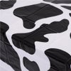 Cow Print Tablecloth (Pack of 3) 54 x 72 Inch Tablecloths for Farm Animal Themed Parties, Birthday Party Supplies and Picnic Table Covers, (Black and White)