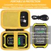 Khanka Carrying Case for Geiger Counter Nuclear Radiation Detector - FNIRSI Radiation Dosimeter with LCD Display,Portable Handheld Beta Gamma X-ray Rechargeable Radiation Monitor Meter(Case Only).