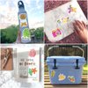 SUSIHI Summer Beach Stickers for Hydroflasks Cute Stickers Laptop Water Bottles Stickers Waterproof Stickers for Teens(50 Pcs)