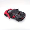 Maisto Bugatti Chiron Sport 16" Red and Black Special Edition 1/24 Diecast Model Car