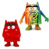 Color Monster 4 Piece Figurine Set - Emotional Learning Toys for Kids 3+