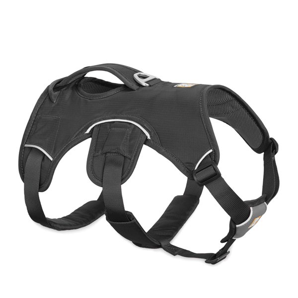 RUFFWEAR - Web Master, Multi-Use Support Dog Harness, Hiking and Trail Running, Service and Working, Everyday Wear, Twilight Gray, Small