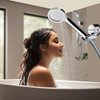 Suction Cup Shower Head Holder Wall Mount - Different Positions Handheld Shower Head Holder relocatable and Adjustable - Handheld Shower Head Holder for People with Handicap or Short Stature.