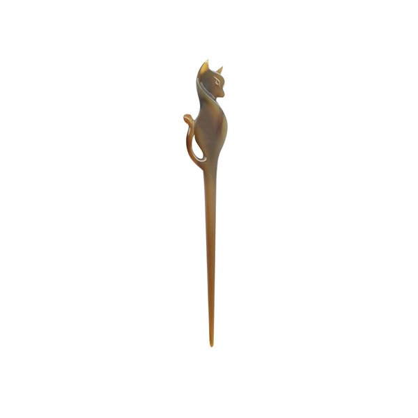 Marycrafts Buffalo Horn Hair Stick, Hair Accessories, Hair sticks for women Handmade 7.2"