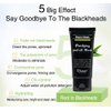 Black Mask, Blackhead Peel Off Mask, Black Mud Deep Cleansing Peel Off Acne Mask Activated Charcoal Tearing Mask for Face Nose (50ml)