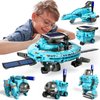 Lucky Doug STEM Projects for Kids Ages 8-12 12-16, 6-in-1 Building Science STEM Kits for Solar Robot Kit Space Toys Birthday Gifts for 8 9 10 11 12 13 14 15 16 Year Old, Boys Girls Teens