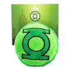 Buckle-Down Dog Toy, DC Comics, Plush Squeaker Green Lantern Logo Round