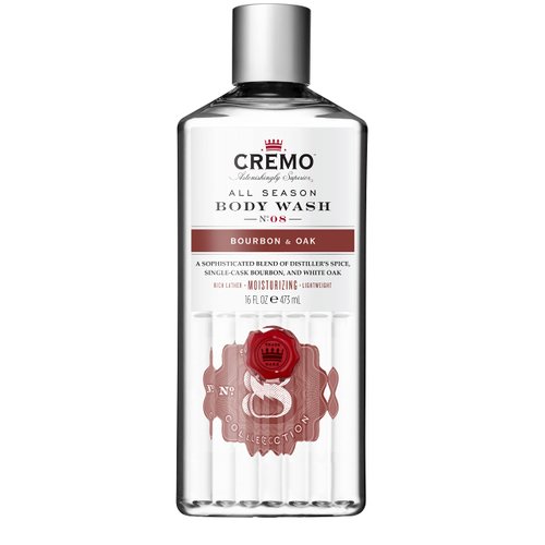 Cremo All Season Body Wash, Bourbon & Oak, 16 Ounce (Pack of 3)