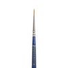 Escoda Optimo Series 1210 Artist Watercolor & Acrylic Short Handle Paint Brush, Pure Kolinsky, Round, Size 1