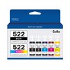 522 High Capacity (5 Bottles) Refill Ink Bottle Replacement for Epson Compatible 522 Ink Refill Bottles (Not Sublimation Ink) Use for ET-2803 ET-2800 ET-2720 ET-4800 Printer