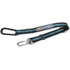Kurgo Direct To seat belt Tether for Dogs, Universal Car seat belt for Pets, Adjustable Length Dog Safety BeltQuick & Easy Installation, Carabiner AttachmentCompatible with Any Pet Harness |Blue
