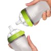 Comotomo Baby Bottle, Green, 8 oz (2 Count)