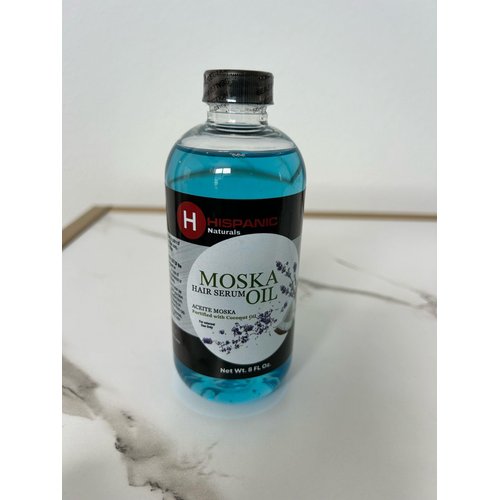 HISPANIC Aceite Moska - Hair Serum - Fortified with Coconut Oil