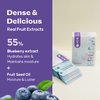 FRUDIA WELCOS Blueberry Hydrating Mask | Moisturizing Face Mask w/Blueberry Extract, Vegan Panthenol, WS BS Care EX | Korean Face Mask Skin Care for Men & Women | Facial Masks (Pack of 10)