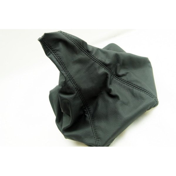 Fits 2005-2011 Hummer H3 Real Black Leather Manual Shift Boot . (Leather Part Only)