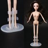 10Pcs Clear Doll Stands Display Holder Doll Accessories Fit for 11 Inches or Less Doll Display