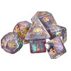 Galaxy Steampunk Gear DND Dice Set for Dungeons and Dragons Gifts, D&D, D and D, Pathfinder, Accessories, D20, Polyhedral, Resin Dice, Metal, Dice Tray, Tower, Bag, Box