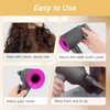 YAFIYGI low Dryer Comb Attachment for Supersonic Hair Dryer HD01 HD02 HD03 HD04 HD08 Universal Hair Attachment for Blowdryer Black Comb Attachment (Not Suitable for Curling Irons)
