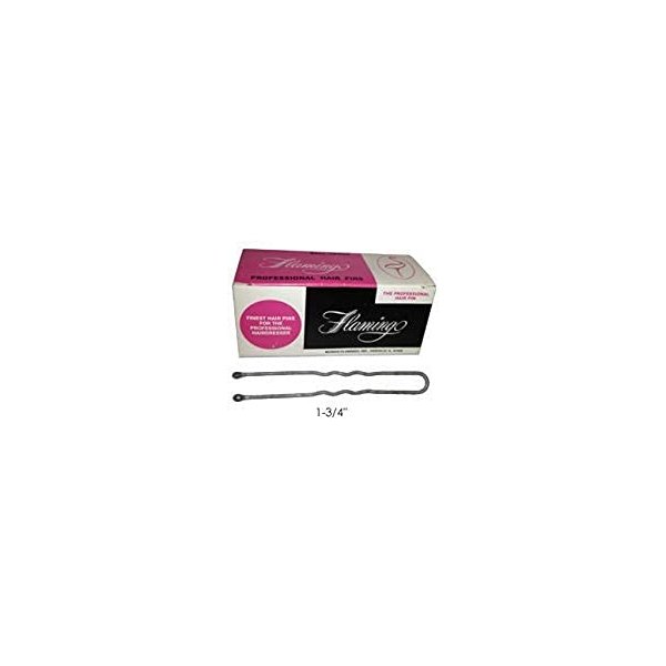 Morris Flamingo Hair Pins Silver 1-lb. 1-3/4'l