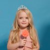 Lovelyshop Yellow Gems Rhinestone Tiara, for Little Kid Big Kid Girl Prom Birthday Prinecess Party