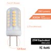 Newhouse Lighting G8 LED Bulb Halogen Replacement Lights, 3W (25W Equivalent), Bi-Pin, 280 lm, 120V, 3000K, Non-Dimmable