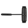 HoneSecur Safety Spring Door Closers, Adjustable Closing Door Hinge, Automatic Stopper Fire Rated, to Convert Hinged Doors to Self Closing Doors - Black