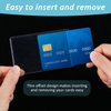 Bremorou 20Pcs Medicare Card Protector Sleeve Social Security New Medicare Card Holder Protector Clear Credit Card Sleeves Waterproof Cards Plastic Protector PVC Soft Water Resistant For Business Card