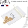 Camila Paris CP3054 French Hair Clip for Women Thick Hair for Long Curly Wavy Hair, Beige, Girls Hair Claw Clips Fashion Styling Hair Accessories for Women, Strong Hold No Slip Grip, Made in France