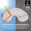 Ergodyne Skullerz 8991 Safety Helmet Visor, Anti-Fog, Clear