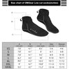 OMGear Water Socks Neoprene Socks Beach Booties 3mm Scuba Diving Surfing Snorkeling Wetsuit Outdoors Socks Fin Swim Socks (3mm Low Cut/Grey, M(men 8-9,women 9-10)