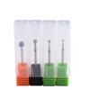MZCMSL 4PCS Cuticle Clean Drill Bit Diamond Nail Bit Ball Head Stone File Manicure Pedicure Nail Art Tools