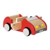 Hape Dollhouse Family Car | Wooden Dolls House Car Toy, Push Vehicle Accessory for Complete Doll House Furniture Set Red, L: 8.9, W: 3.5, H: 5.1 inch