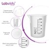 Labvida Low-form beakers, PP material, with easy to read printings in black color, easy to stack. 6PCS of Vol.100ml, LVB012