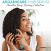 Arganicare Natural Argan Oil for Dry & Damaged Hair - Vegan Hair Growth Serum with Jojoba Oil Designed for Hair Loss & Dry Scalp Treatment - Aroma-Packed Formula with Shea Moisture for Frizz Control