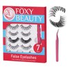 False Eyelashes - 7 Pairs Cuttable Fake Eyelashes,Wispy Lashes Natural Lashes Manga Lashes,Washable, Fluffy Faux Mink 5D Cat Eye Lashes,Reusable,Featherlight, Contact Lens Friendly