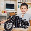 Motorcycle Building Blocks Toy Kit-623PCS Stem Bricks Set,Toys for Teenage Boys,Adults and Motorcycle Enthusiasts,1:8 Collectible Building Toy for 6+ Year Old Birthday Gifts,Build A Model Motorcycle